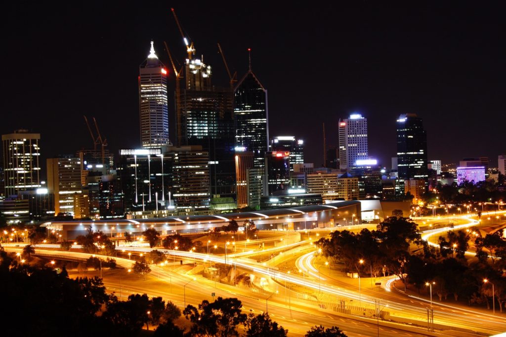 A To B Transfer Perth's Skyline